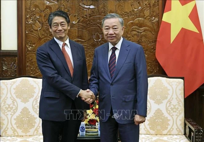 President To Lam receives ambassadors of Japan, Belarus